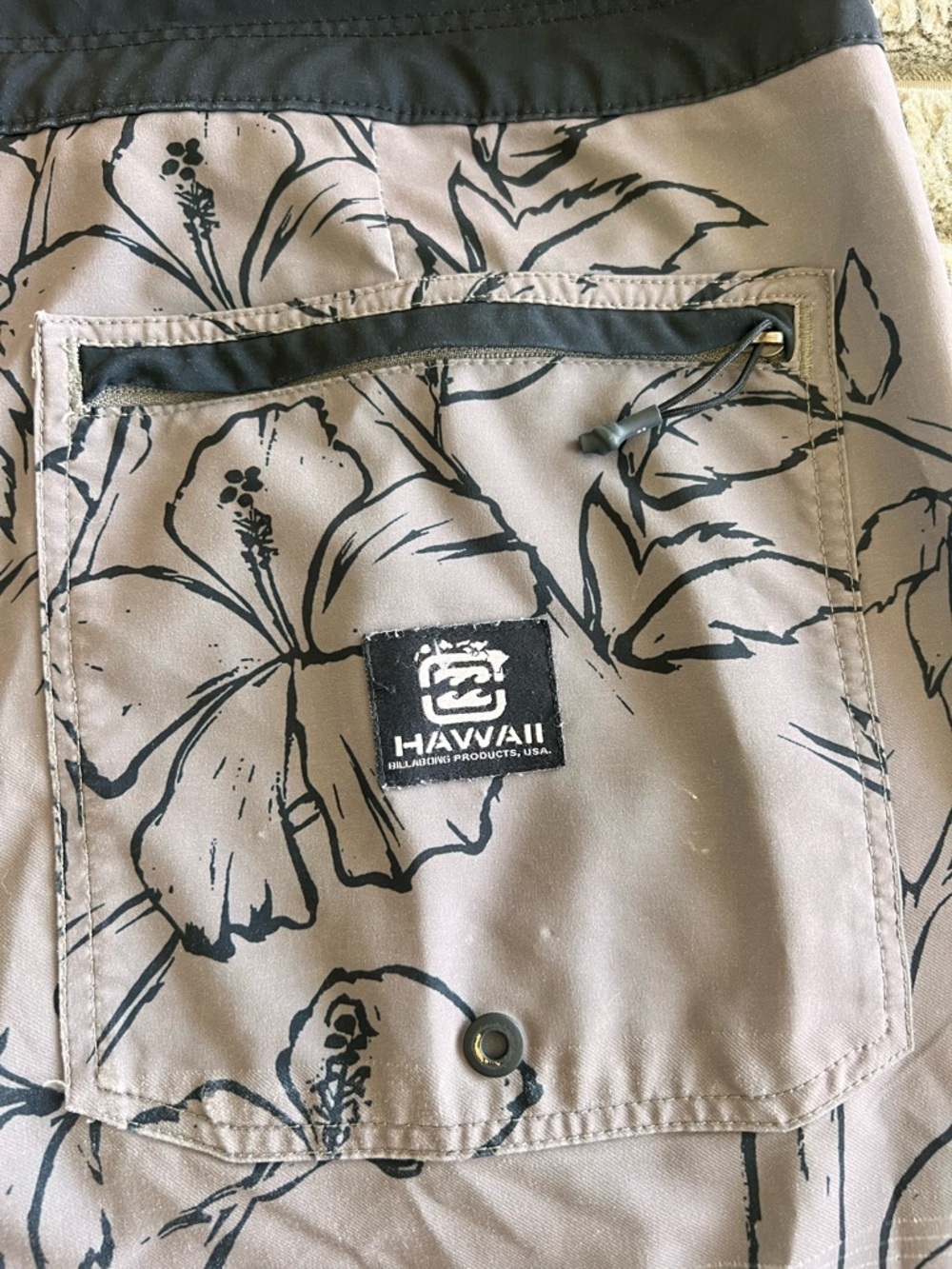 Billabong Men's Swim Trunks- Size 38 - Picture 8 of 8